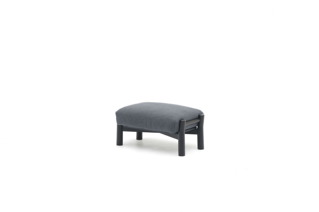 Karimoku New Standard Castor Sofa Ottoman ออตโตมันโครงไม้โอ๊คญี่ปุ่น ดีไซน์มินิมอลโดย BIG-GAME