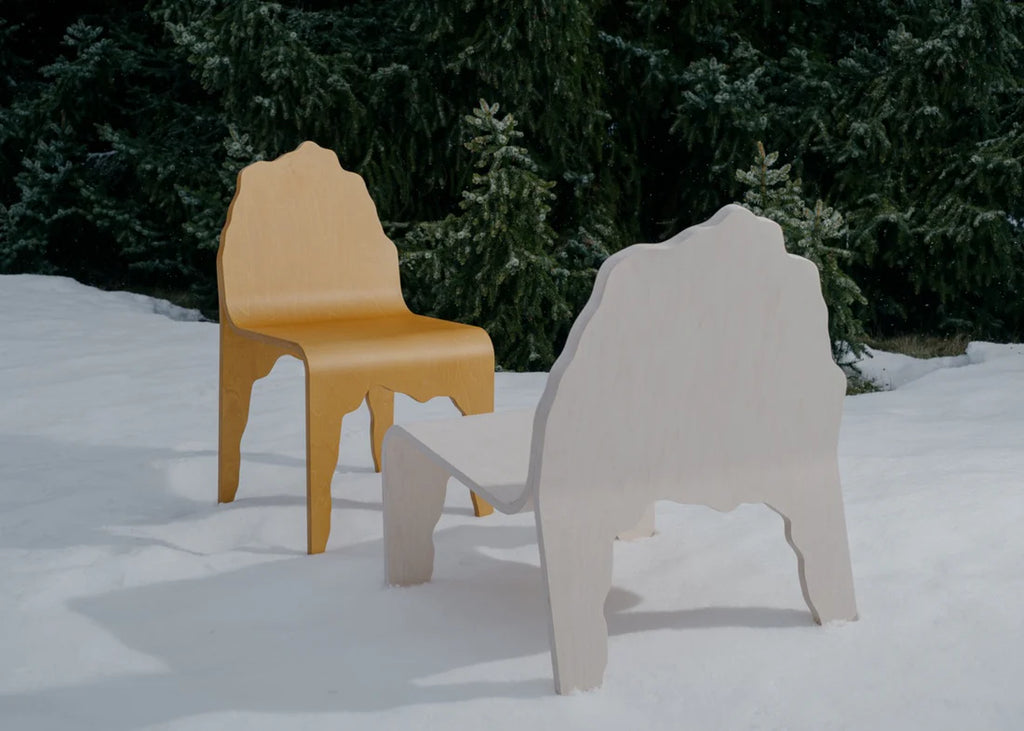 Made by Choice LIEKSA Chair เก้าอี้ birch plywood ดัดโค้งจากแผ่นไม้ชิ้นเดียว ออกแบบโดย Snarkitecture