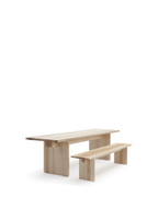 Nikari Edi Bench ม้านั่ง ash หรือ oak ที่สามารถสั่งผลิตตามขนาดได้ ออกแบบโดย Claesson Koivisto Rune