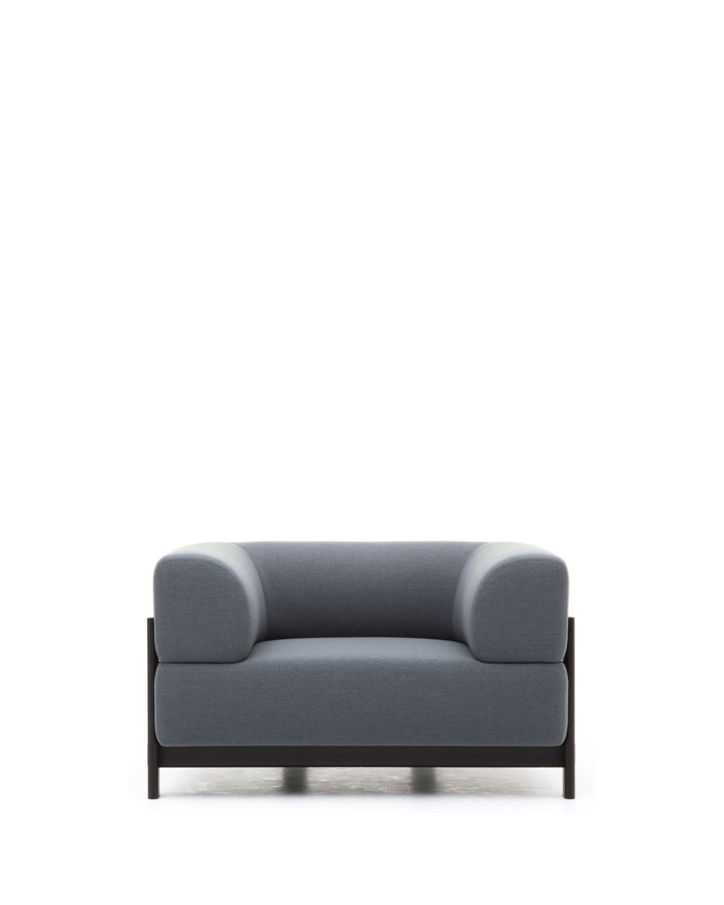 Karimoku New Standard Elephant Sofa 1-Seater โซฟาเดี่ยวเบาะบุผ้าฐานไม้เกาลัด ออกแบบโดย Christian Haas