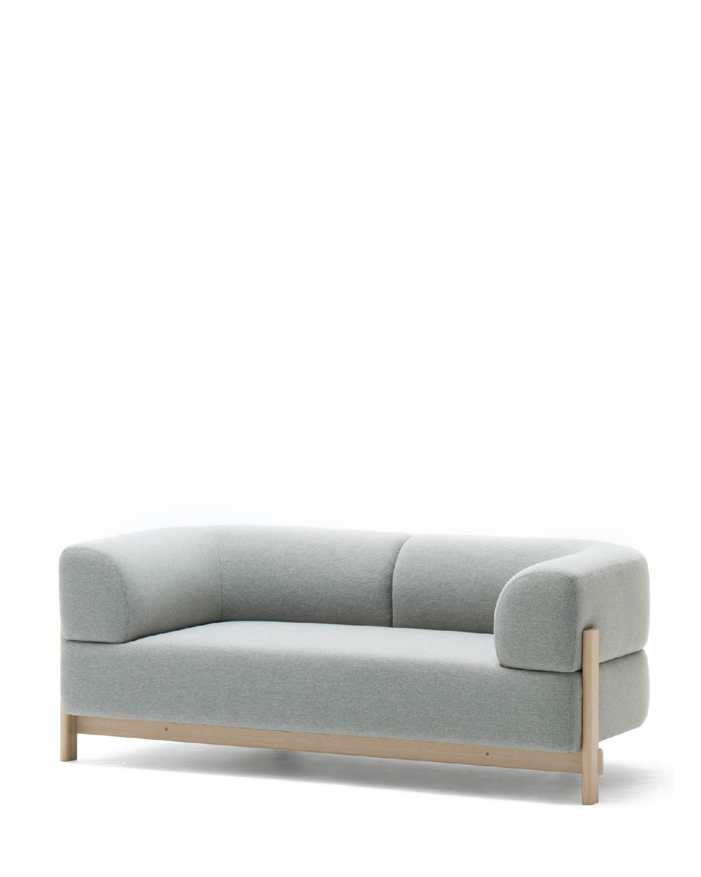 Karimoku New Standard Elephant Sofa 2-Seater โซฟา 2 ที่นั่งเบาะบุผ้าฐานไม้เกาลัด ออกแบบโดย Christian Haas