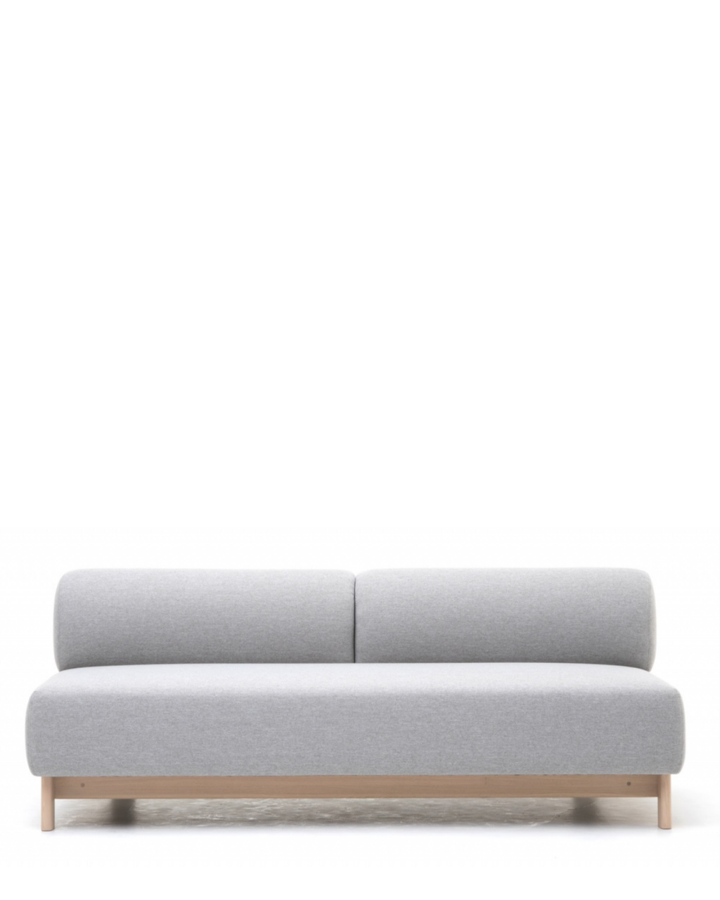 Karimoku New Standard Elephant Sofa 3-Seater Bench โซฟาม้านั่งเบาะบุผ้าฐานไม้เกาลัด ออกแบบโดย Christian Haas