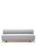 Karimoku New Standard Elephant Sofa 3-Seater Bench โซฟาม้านั่งเบาะบุผ้าฐานไม้เกาลัด ออกแบบโดย Christian Haas