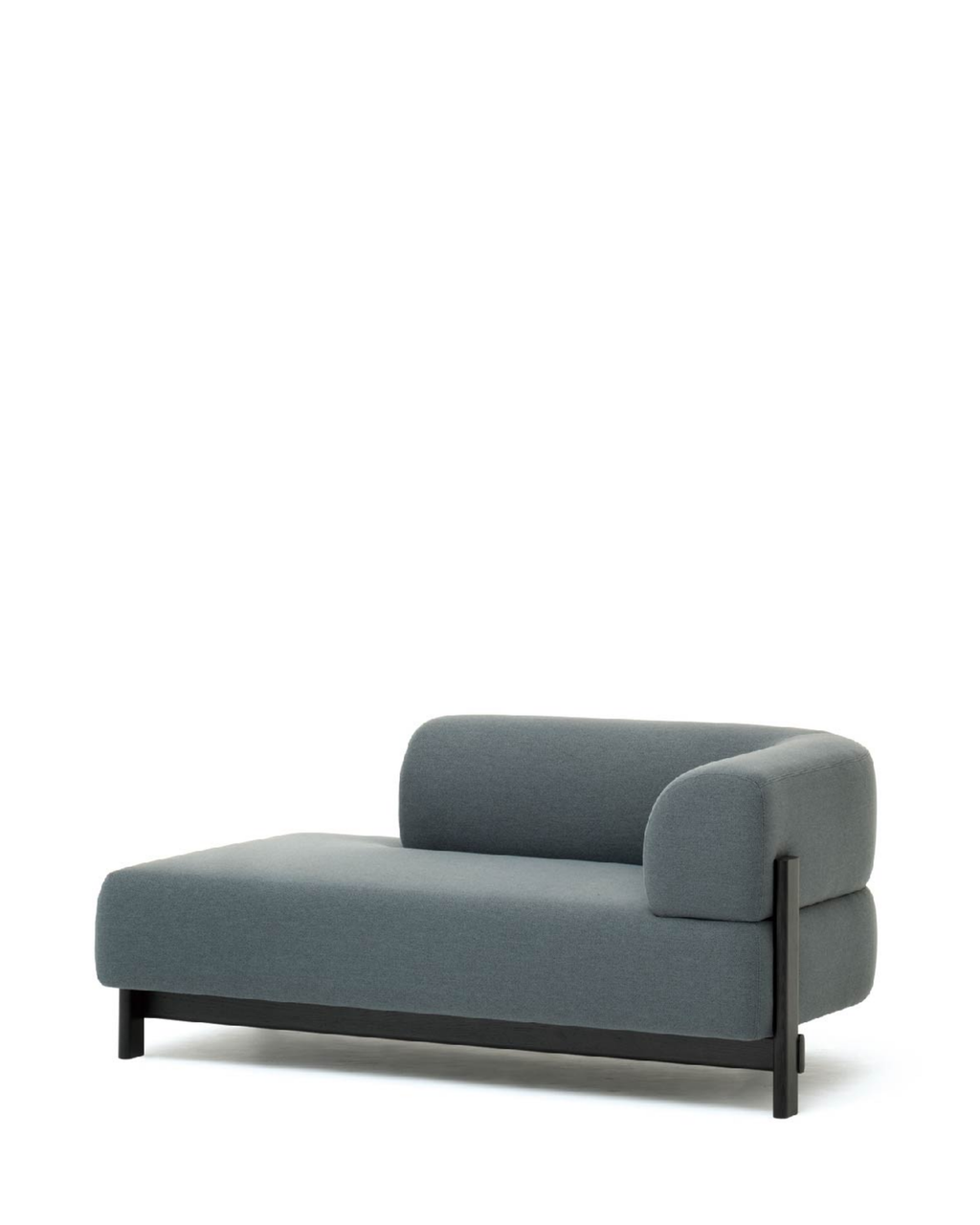 Karimoku New Standard Elephant Sofa Chaise Longue R โซฟาเชสลองเบาะบุผ้าฐานไม้เกาลัด ออกแบบโดย Christian Haas