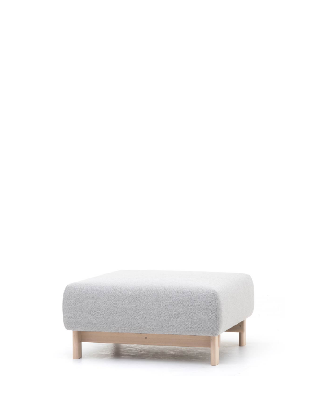Karimoku New Standard Elephant Sofa Island โมดูลโซฟาเบาะบุผ้าฐานไม้เกาลัด ออกแบบโดย Christian Haas