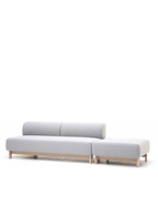 Karimoku New Standard Elephant Sofa Island โมดูลโซฟาเบาะบุผ้าฐานไม้เกาลัด ออกแบบโดย Christian Haas