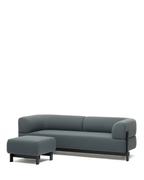 Karimoku New Standard Elephant Sofa Ottoman สตูลเบาะสำหรับโซฟา ฐานไม้เกาลัด ออกแบบโดย Christian Haas