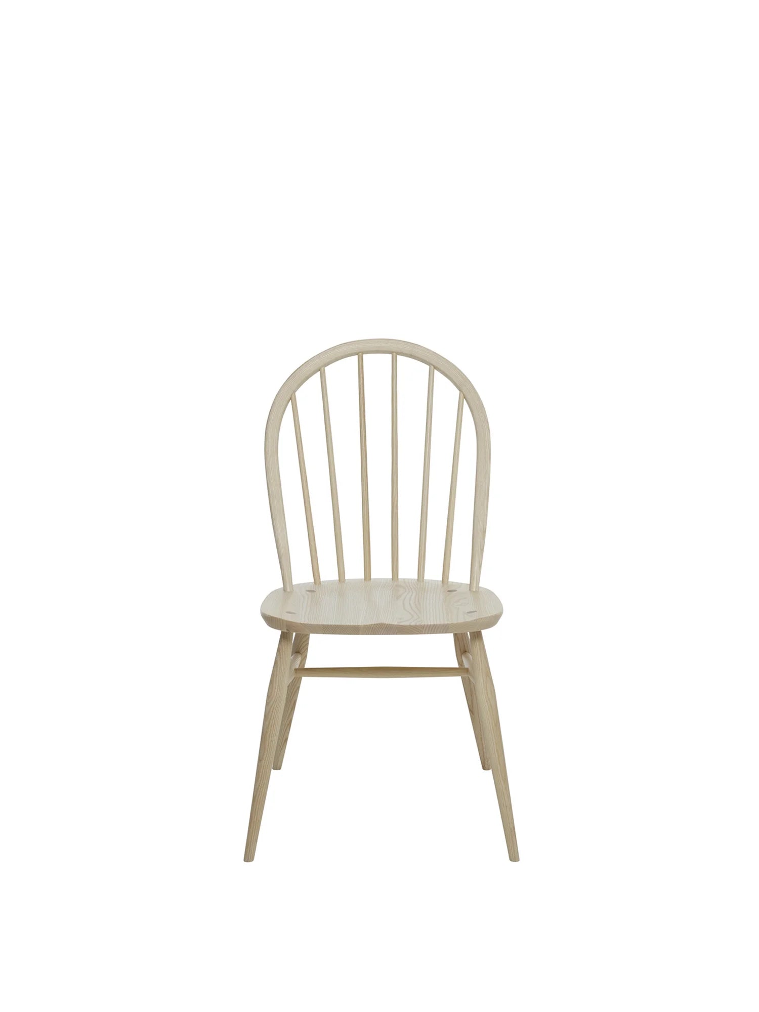 ercol Windsor Dining Chair เก้าอี้ solid ash พร้อมพนักพิงโค้งและซี่ไม้หกซี่ ออกแบบโดย Lucian R. Ercolani