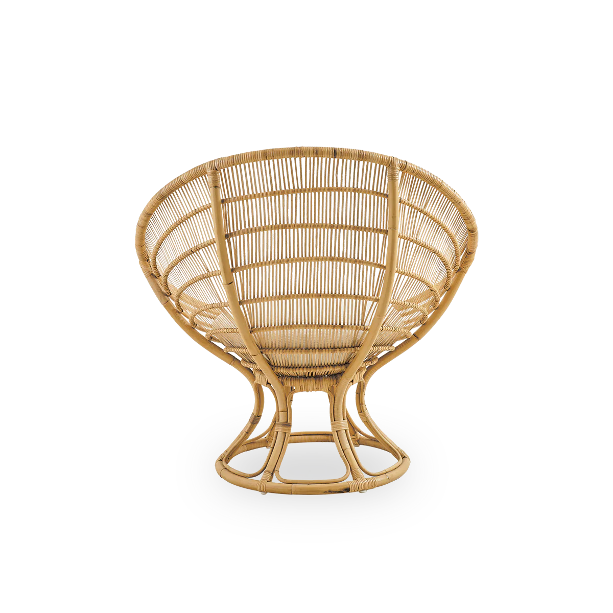 Sika Design Luna Lounge Chair เก้าอี้พักผ่อนหวาย พร้อมเบาะผ้า