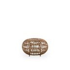 Sika Design Ottoman Small สตูลหวายทรงกลม