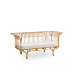 Sika Design Belladonna Sofa โซฟาหวาย พร้อมเบาะผ้า
