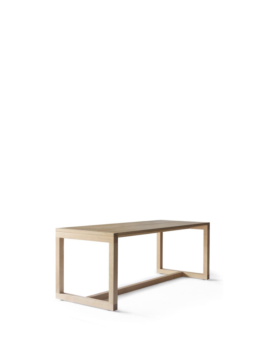 Nikari Frame Dining Table โต๊ะ ash หรือ oak ทรงสี่เหลี่ยมผืนผ้า ออกแบบโดย John Pawson