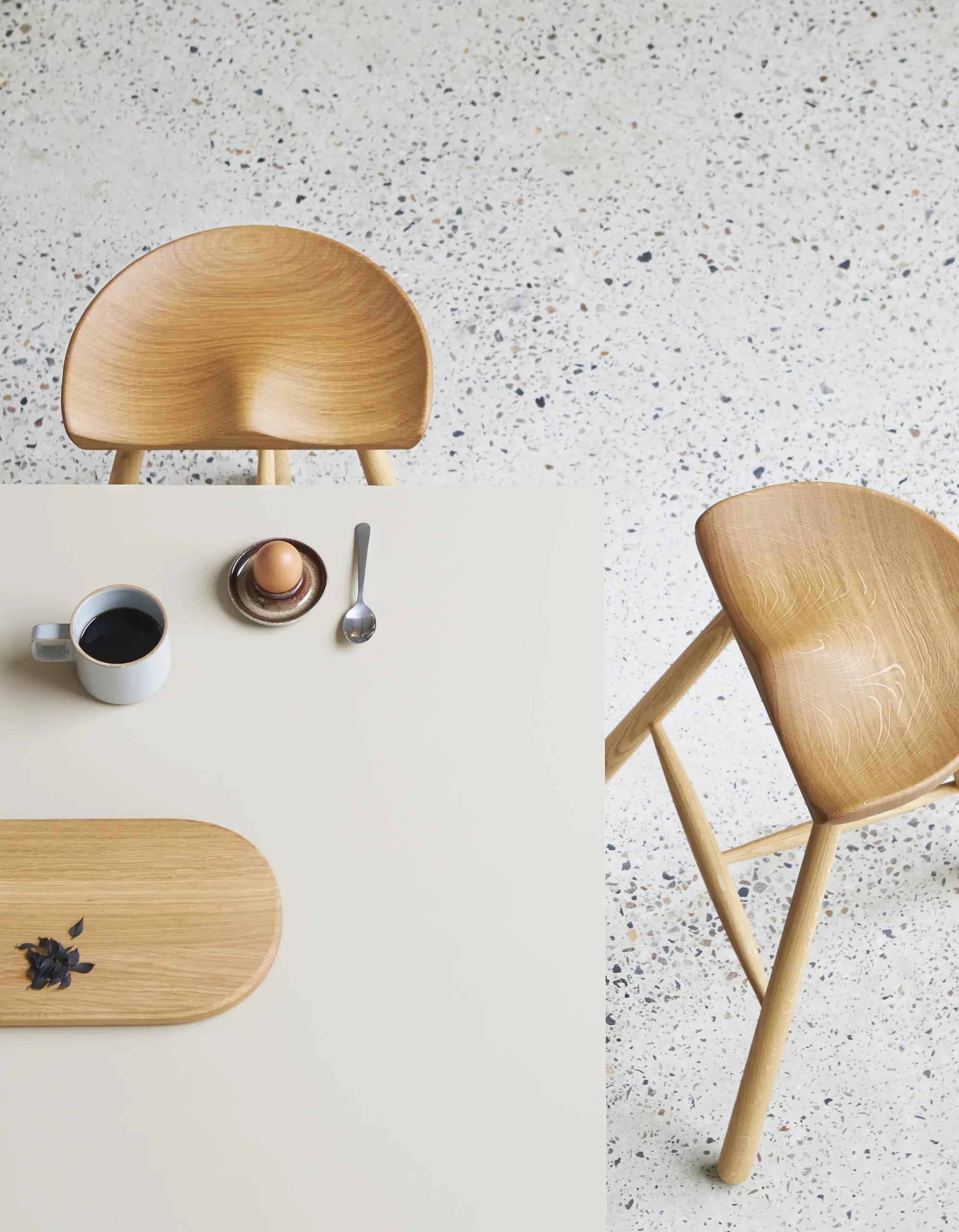 Shoemaker Chair No. 68 เก้าอี้ไม้คลาสสิกที่นั่งแกะจากไม้ชิ้นเดียว ดีไซน์สแกนดิเนเวียน ผลิตในเดนมาร์ก