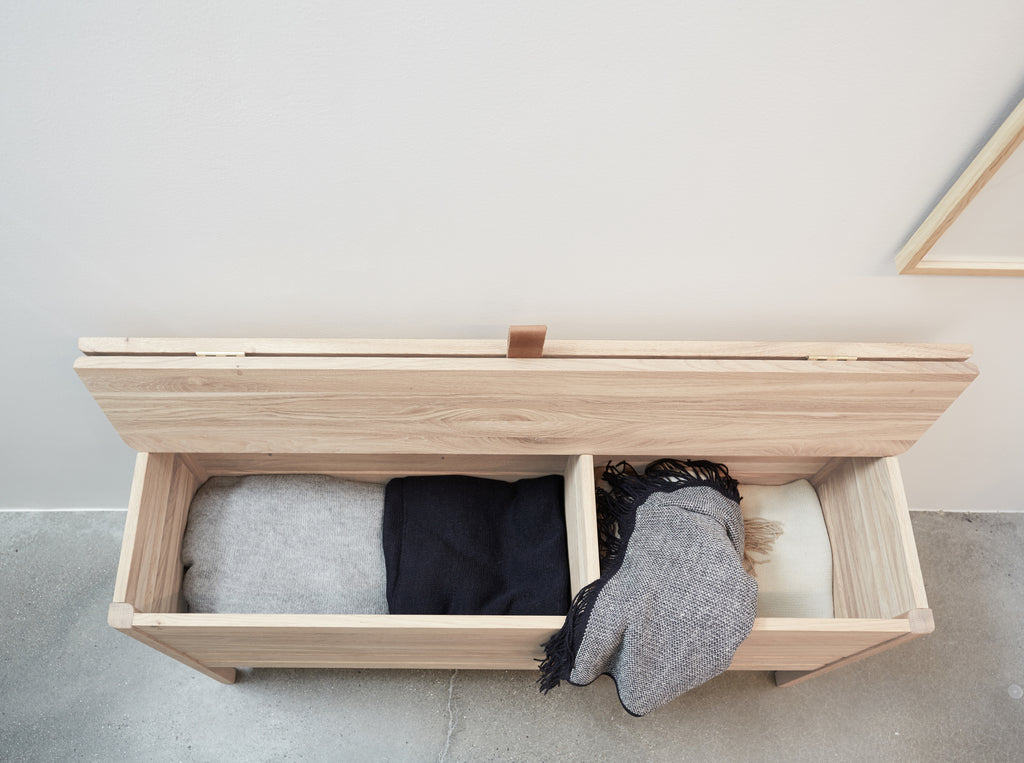 Form & Refine A Line Storage Line Bench 111 (Made to Order)