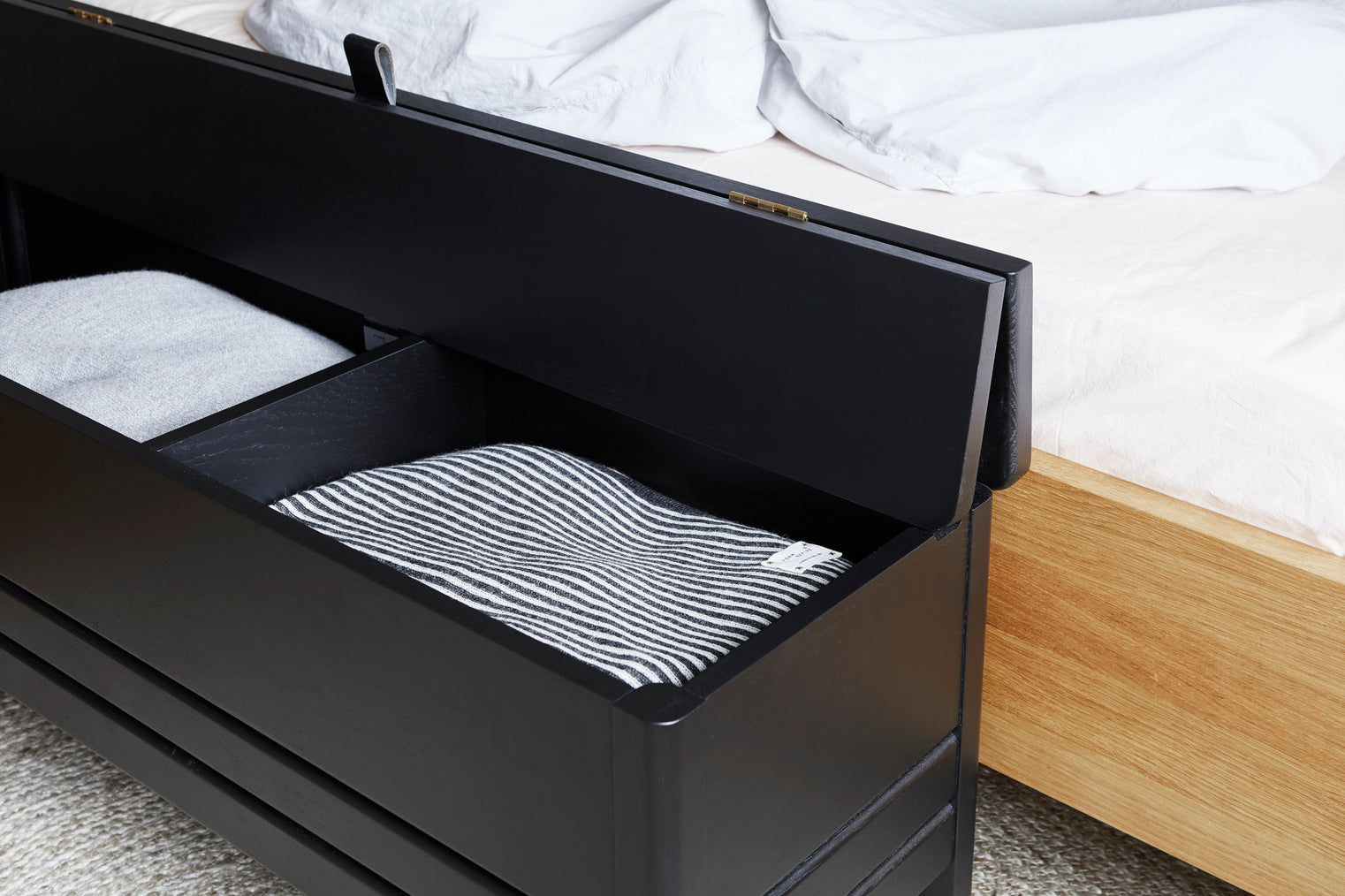 Form & Refine A Line Storage Line Bench 111 (Made to Order)