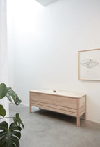 Form & Refine A Line Storage Line Bench 111 (Made to Order)