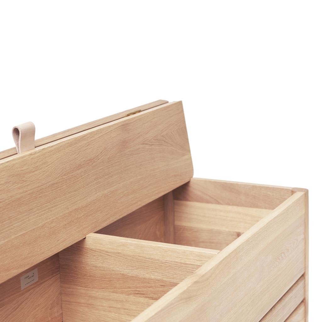 Form & Refine A Line Storage Line Bench 111 (Made to Order)