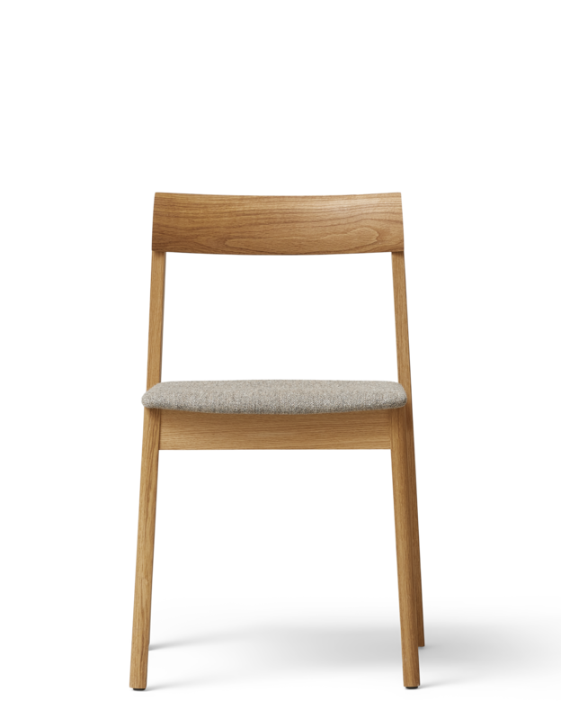 Form & Refine Blueprint Chair เก้าอี้ไม้โอ๊คพนักพิงชิ้นเดียว เบาะโค้งตามสรีระ ดีไซน์เรียบคม ซ้อนเก็บได้ มีทั้งรุ่นไม้และรุ่นหุ้มผ้า Hallingdal