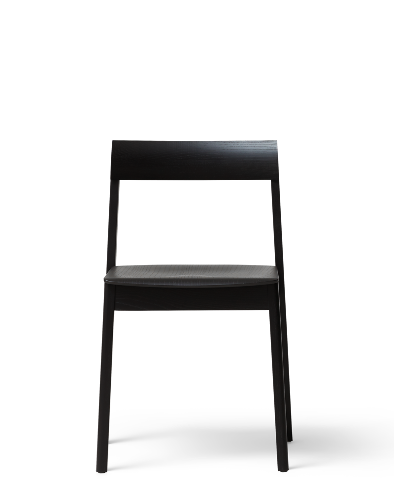 Form & Refine Blueprint Chair เก้าอี้ไม้โอ๊คพนักพิงชิ้นเดียว เบาะโค้งตามสรีระ ดีไซน์เรียบคม ซ้อนเก็บได้ มีทั้งรุ่นไม้และรุ่นหุ้มผ้า Hallingdal