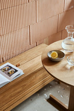 Form & Refine A Line Storage Line Bench 111 (Made to Order)