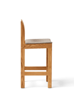 Form & Refine Sonder Bar Chair 65 เก้าอี้บาร์ไม้โอ๊คพนักพิงโค้ง ดีไซน์สแกนดิเนเวียน มีทั้งรุ่นที่นั่งไม้และรุ่นหุ้มผ้า Hallingdal