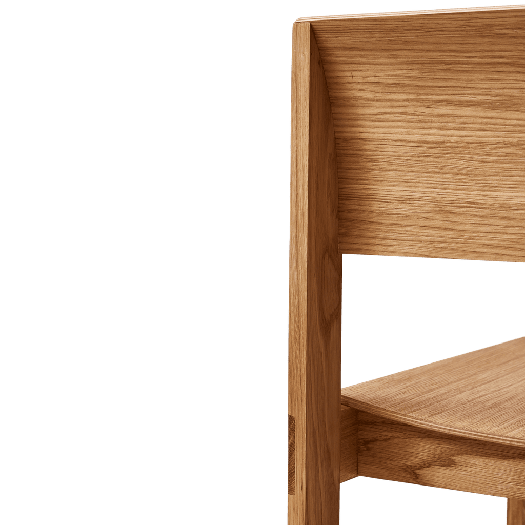 Form & Refine Sonder Bar Chair 65 เก้าอี้บาร์ไม้โอ๊คพนักพิงโค้ง ดีไซน์สแกนดิเนเวียน มีทั้งรุ่นที่นั่งไม้และรุ่นหุ้มผ้า Hallingdal