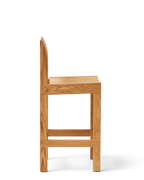 Form & Refine Sonder Bar Chair 65 เก้าอี้บาร์ไม้โอ๊คพนักพิงโค้ง ดีไซน์สแกนดิเนเวียน มีทั้งรุ่นที่นั่งไม้และรุ่นหุ้มผ้า Hallingdal