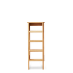 A Line Shoe Rack Small ชั้นวางรองเท้าไม้โอ๊คพร้อมโต๊ะคอนโซลขนาดกะทัดรัด ดีไซน์สแกนดิเนเวียน ออกแบบโดย Jonas Herman
