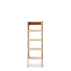 A Line Shoe Rack Small ชั้นวางรองเท้าไม้โอ๊คพร้อมโต๊ะคอนโซลขนาดกะทัดรัด ดีไซน์สแกนดิเนเวียน ออกแบบโดย Jonas Herman