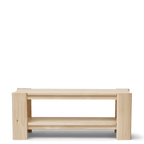 Beam Bench ม้านั่งไม้สน Bosnian pine พร้อมชั้นวางด้านล่าง ดีไซน์เดนมาร์ก สำหรับใช้งานภายในบ้าน