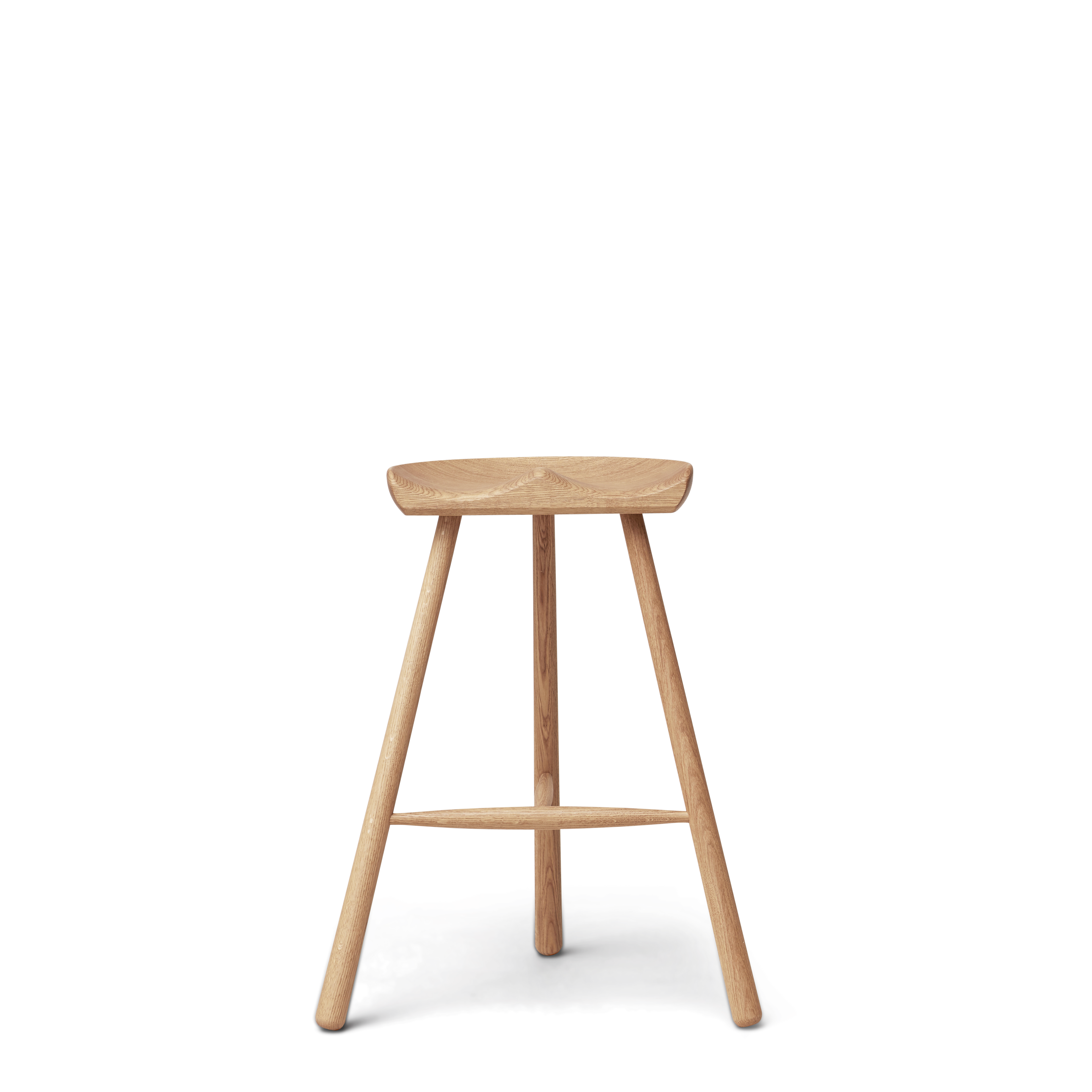 Shoemaker Chair No. 68 เก้าอี้ไม้คลาสสิกที่นั่งแกะจากไม้ชิ้นเดียว ดีไซน์สแกนดิเนเวียน ผลิตในเดนมาร์ก