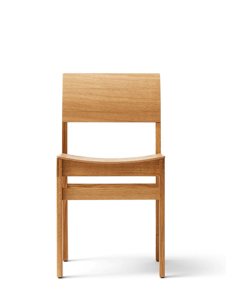 เก้าอี้ Sonder Chair จาก Form & Refine เก้าอี้ไม้โอ๊คดีไซน์นอร์ดิก พนักพิงโค้งยาว นั่งสบาย มีทั้งรุ่นเบาะไม้และรุ่นหุ้มผ้า Hallingdal
