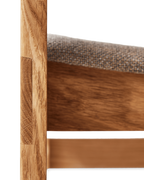 เก้าอี้ Sonder Chair จาก Form & Refine เก้าอี้ไม้โอ๊คดีไซน์นอร์ดิก พนักพิงโค้งยาว นั่งสบาย มีทั้งรุ่นเบาะไม้และรุ่นหุ้มผ้า Hallingdal