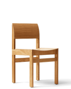 เก้าอี้ Sonder Chair จาก Form & Refine เก้าอี้ไม้โอ๊คดีไซน์นอร์ดิก พนักพิงโค้งยาว นั่งสบาย มีทั้งรุ่นเบาะไม้และรุ่นหุ้มผ้า Hallingdal