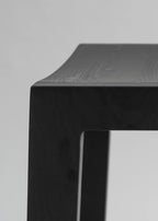 Vaarnii 016 Maasto Bar Stool Black สตูลไม้ pine สีดำ พร้อมที่วางเท้า copper