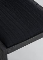 Vaarnii 016 Maasto Dining Chair Upholstered Black เก้าอี้ไม้ pine สีดำ พร้อมเบาะรองนั่ง