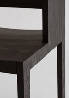 Vaarnii 016 Maasto Dining Armchair Black เก้าอี้ไม้ pine สีดำ มีที่วางแขน