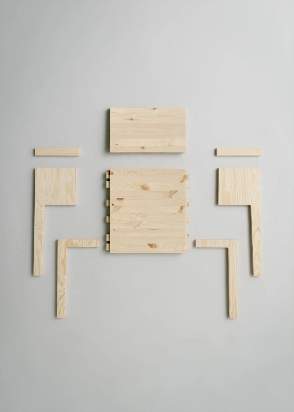 Vaarnii 016 Maasto Dining Armchair เก้าอี้ไม้ pine มีที่วางแขน โครงสร้างเรียบง่าย