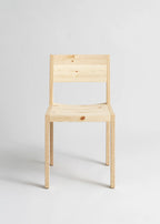 Vaarnii 016 Maasto Dining Chair เก้าอี้ไม้ pine โครงสร้างเรียบง่าย