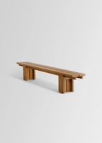 Vaarnii 013 Osa Outdoor Bench ม้านั่งไม้ pine สำหรับใช้งานกลางแจ้ง โครงสร้าง modular