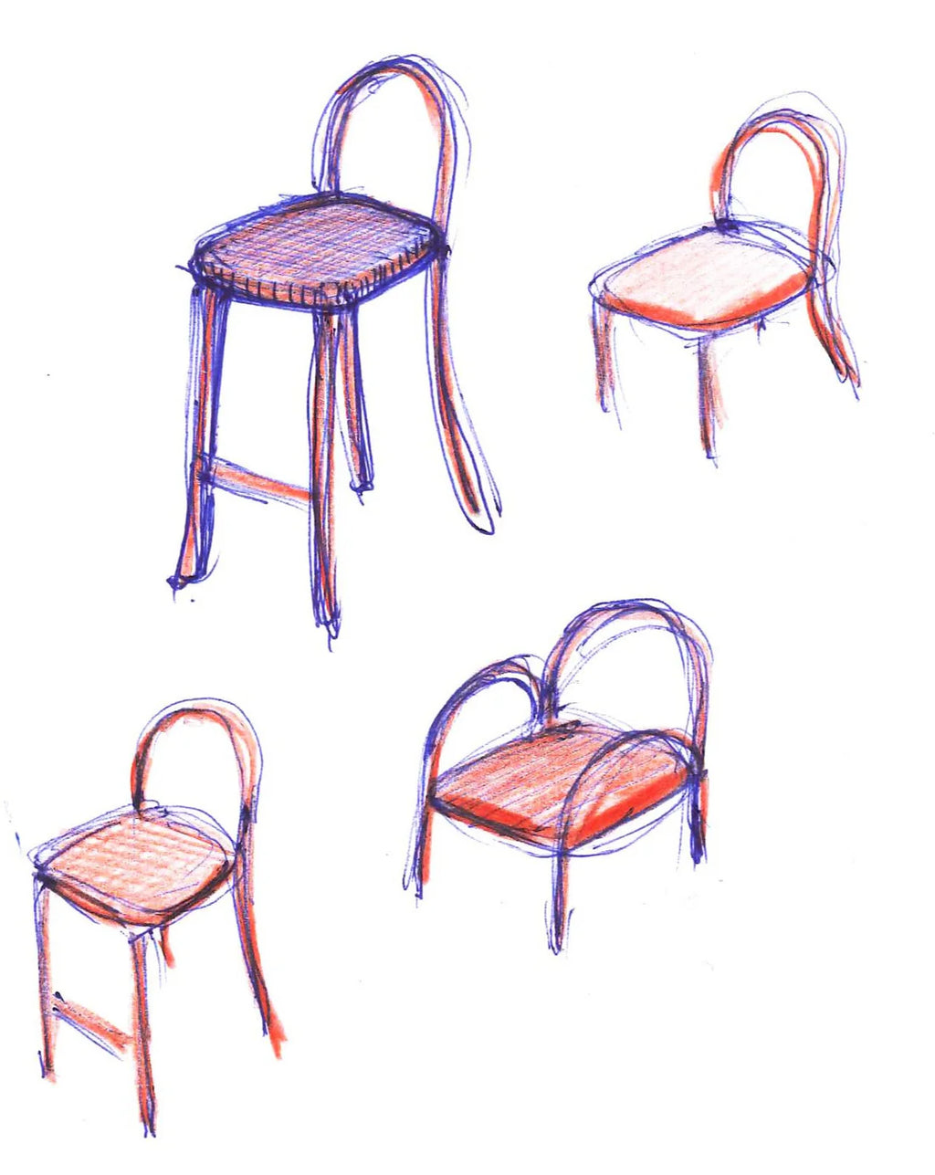 Made by Choice GOMA Dining Chair เก้าอี้ plywood พร้อมเบาะหนัง natural leather ออกแบบโดย Thomas Sandell