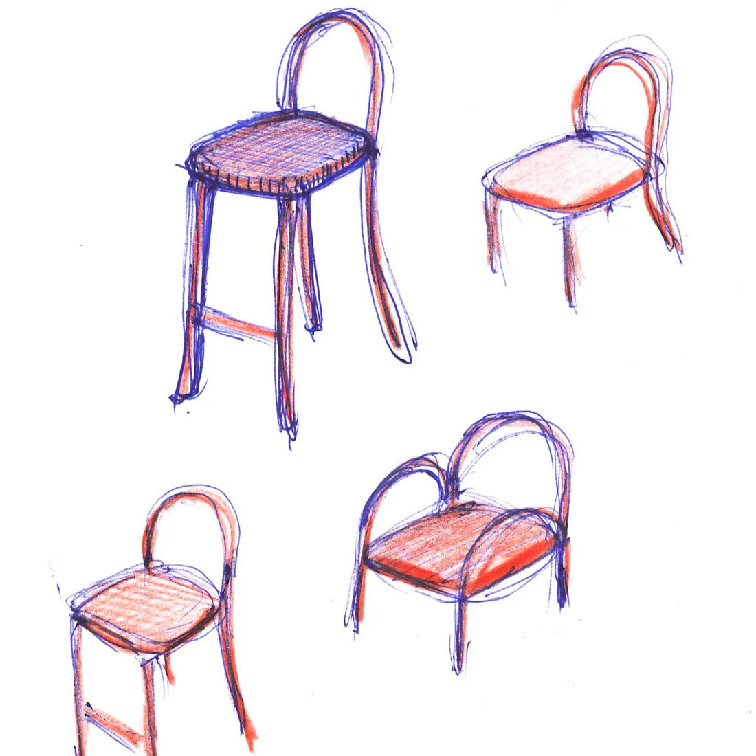 Made by Choice GOMA Armchair เก้าอี้ armchair birch plywood รูปทรง solid และ curved geometry ออกแบบโดย Thomas Sandell