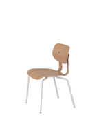 Very Good & Proper HD Chair Stacking เก้าอี้โครงเหล็ก ที่นั่ง plywood ซ้อนเก็บได้ ออกแบบโดย John Tree