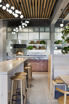 Mattiazzi MC5 SOLO Counter / Bar Stool สตูลไม้ ash หรือ oak สำหรับ counter และ bar seating ออกแบบโดย Nitzan Cohen