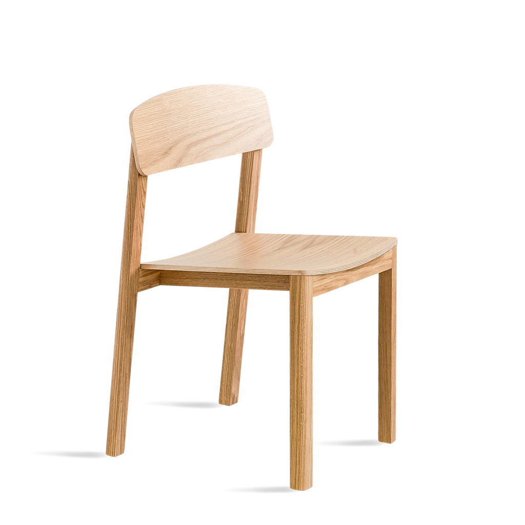 Made by Choice HALIKKO Dining Chair เก้าอี้ไม้ solid oak หรือ ash พร้อมโครงสร้างเรียบง่ายแบบ 35 × 35 mm