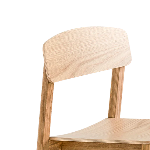 Made by Choice HALIKKO Dining Chair เก้าอี้ไม้ solid oak หรือ ash พร้อมโครงสร้างเรียบง่ายแบบ 35 × 35 mm