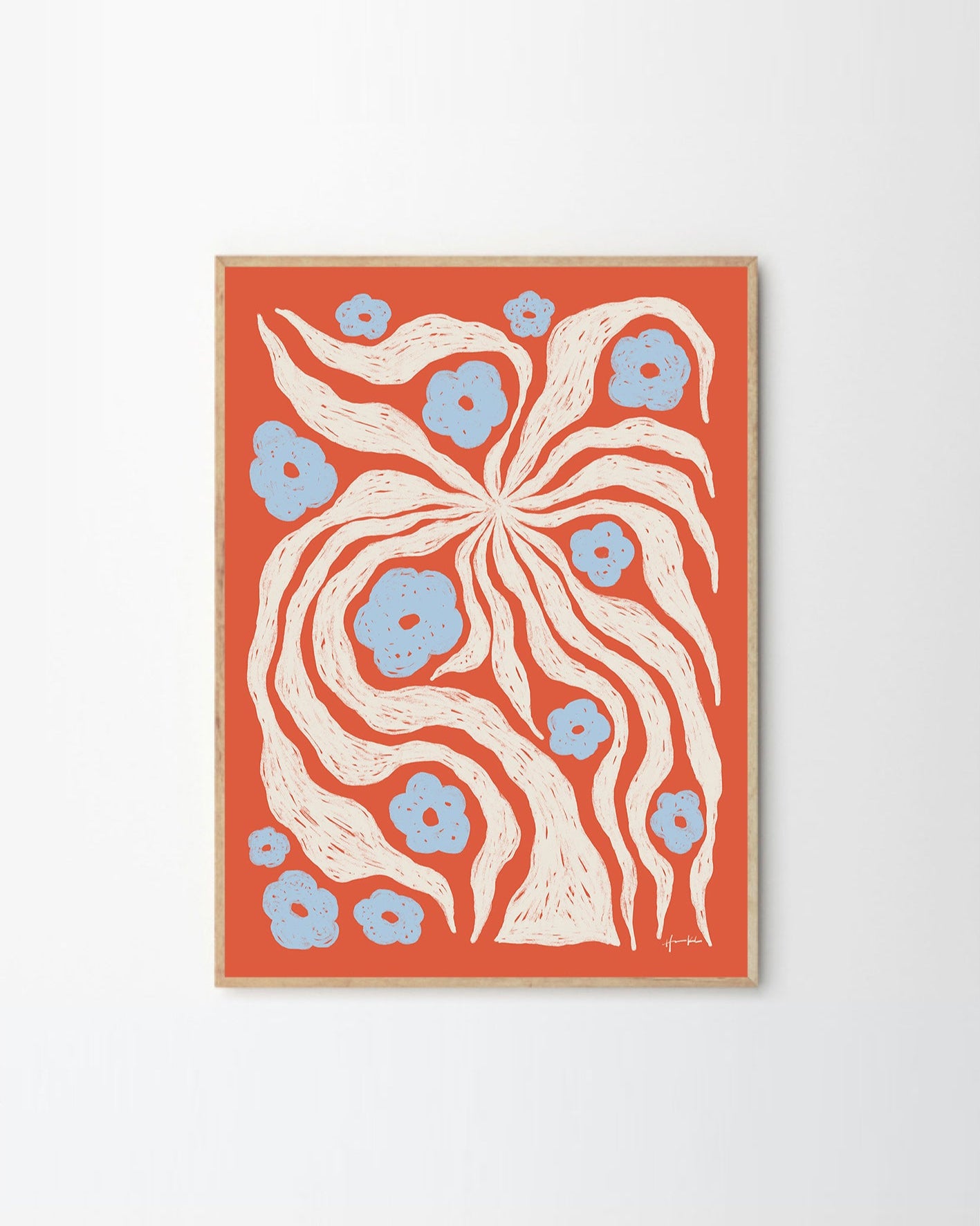 โปสเตอร์ Misty by Hanna KLจาก The Poster Club สินค้าลิขสิทธิ์แท้นำเข้าโดย Old Pine Trees