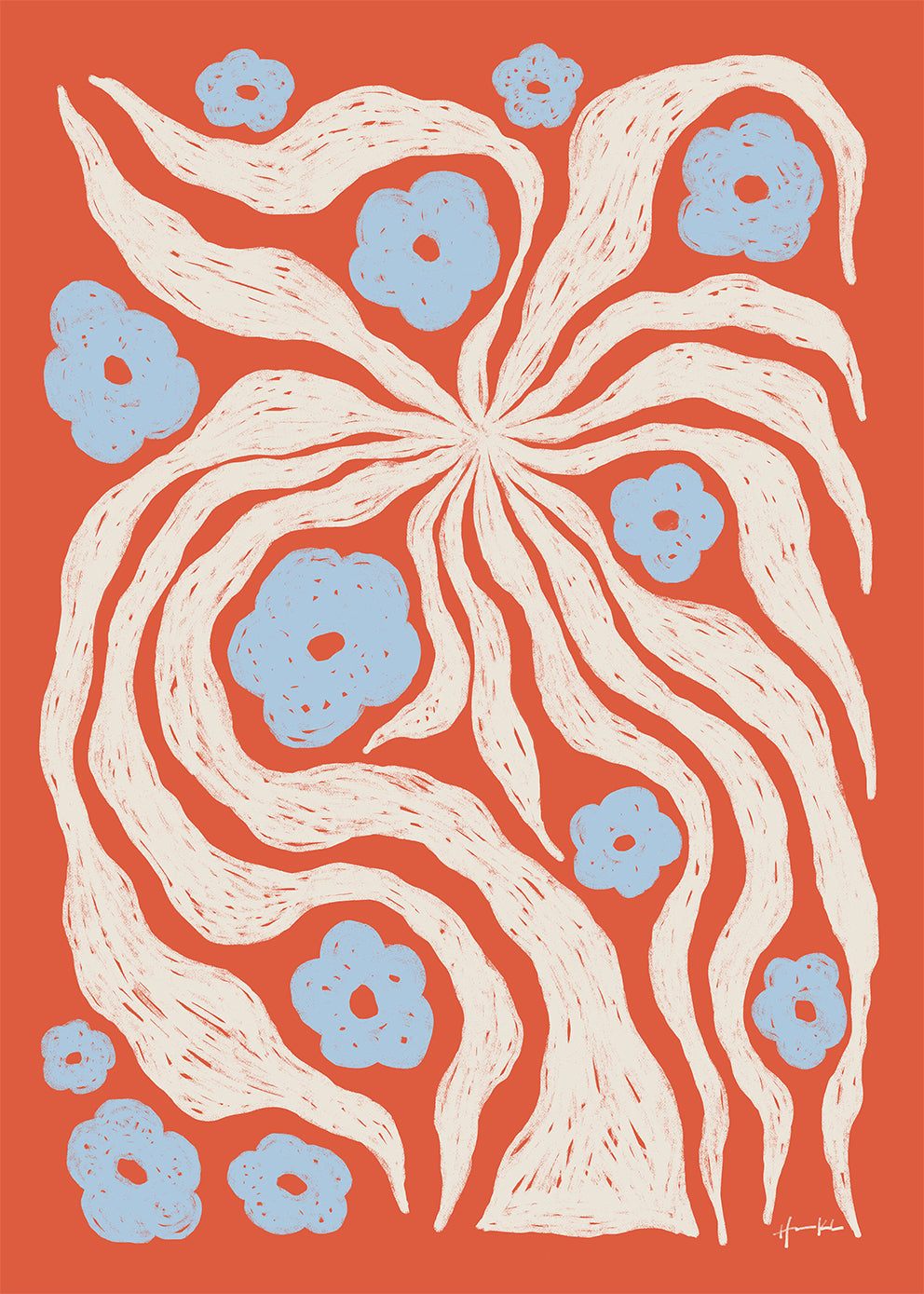 โปสเตอร์ Misty by Hanna KLจาก The Poster Club สินค้าลิขสิทธิ์แท้นำเข้าโดย Old Pine Trees