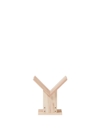 Ishinomaki Laboratory Ise Magazine Rack ชั้นวางนิตยสารไม้ขนาดเล็ก มีช่องกลาง ออกแบบโดย DRILL DESIGN