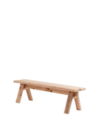 Ishinomaki Laboratory Ishinomaki Bench ม้านั่งไม้ยาวโครงสร้างเรียบ ออกแบบโดย Keiji Ashizawa